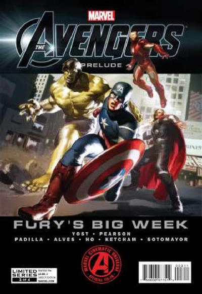 Cover for Marvel's the Avengers Prelude: Fury's Big Week (Marvel, 2012 series) #3