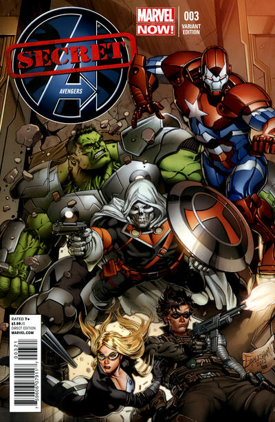 Cover for Secret Avengers (Marvel, 2013 series) #3 [Eaglesham]