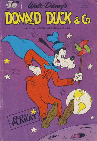 Cover for Donald Duck & Co (Hjemmet / Egmont, 1948 series) #37/1973