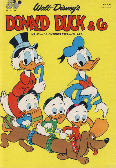 Cover for Donald Duck & Co (Hjemmet / Egmont, 1948 series) #42/1973