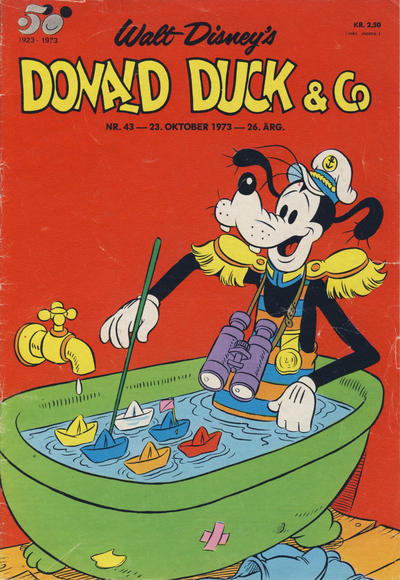 Cover for Donald Duck & Co (Hjemmet / Egmont, 1948 series) #43/1973