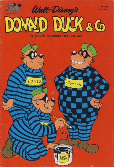 Cover for Donald Duck & Co (Hjemmet / Egmont, 1948 series) #47/1973