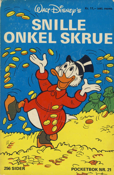Cover for Donald Pocket (Hjemmet / Egmont, 1968 series) #21 - Snille onkel Skrue [1. opplag]