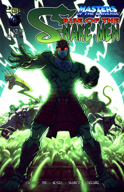 Cover for Masters of the Universe: Rise of the Snake Men (CrossGen, 2003 series) #1 [Cover A]