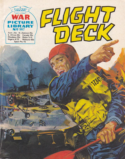 Cover for War Picture Library (IPC, 1958 series) #967 [Overseas Price Variant]
