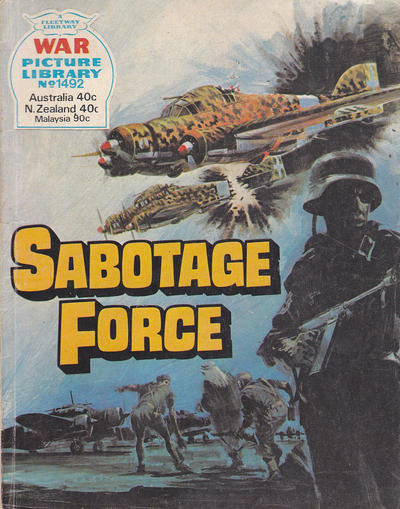 Cover for War Picture Library (IPC, 1958 series) #1492 [Australian]