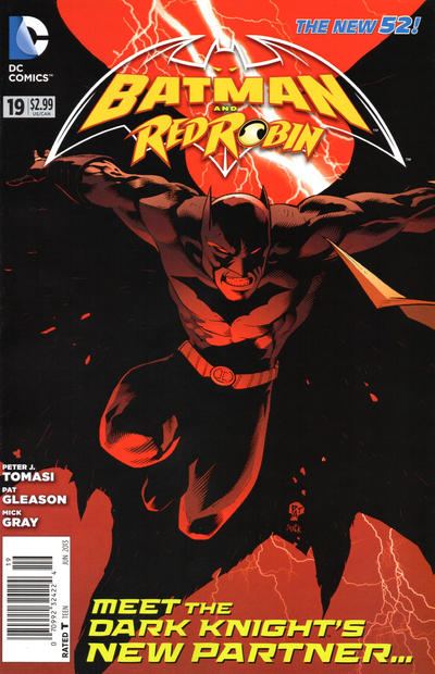Cover for Batman and Robin (DC, 2011 series) #19 [Newsstand]
