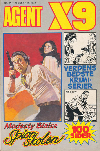 Cover for Agent X9 (Interpresse, 1976 series) #87