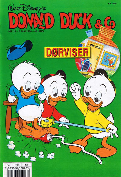 Cover for Donald Duck & Co (Hjemmet / Egmont, 1948 series) #18/1990