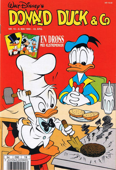 Cover for Donald Duck & Co (Hjemmet / Egmont, 1948 series) #19/1990