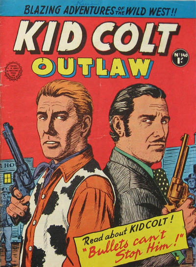 Cover for Kid Colt Outlaw (Horwitz, 1952 ? series) #140
