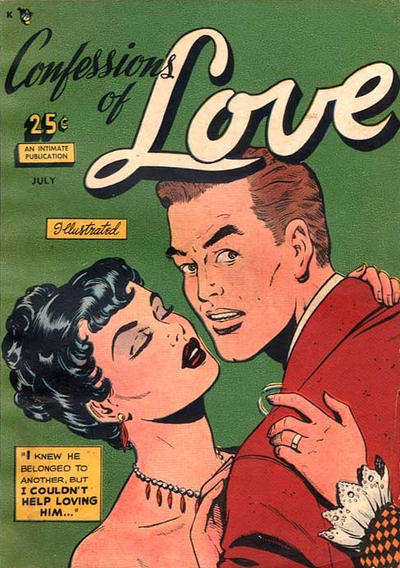 Cover for Confessions of Love (Comic Media, 1950 series) #2