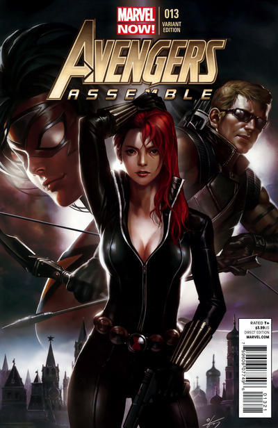 Cover for Avengers Assemble (Marvel, 2012 series) #13 [Inhyuk Lee Variant]