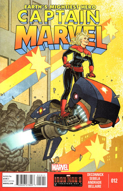 Cover for Captain Marvel (Marvel, 2012 series) #12