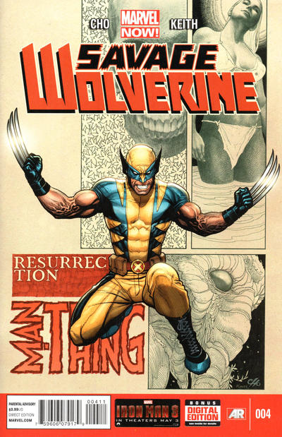 Cover for Savage Wolverine (Marvel, 2013 series) #4