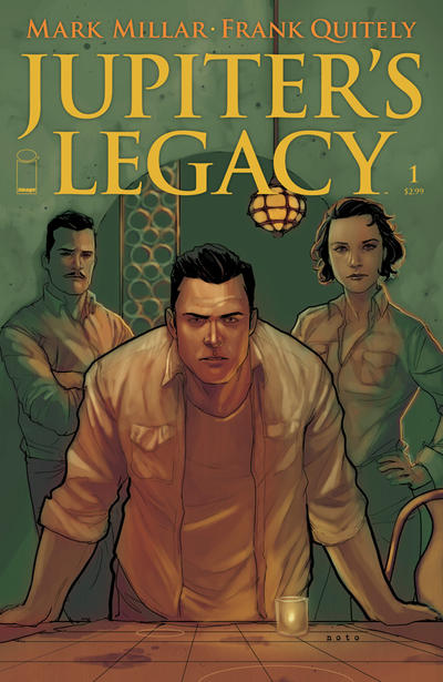 Cover for Jupiter's Legacy (Image, 2013 series) #1 [Phil Noto variant cover]