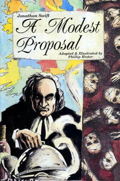 Cover for A Modest Proposal (Caliber Press, 1991 series) #1