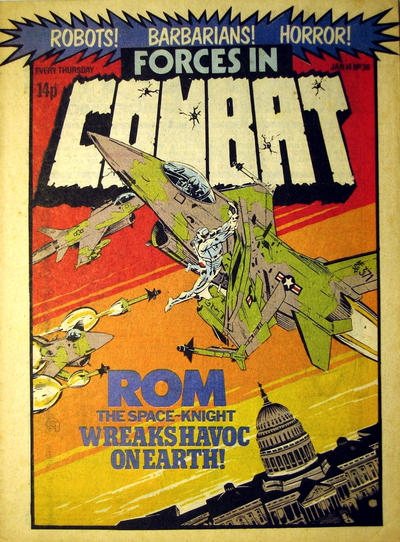 Cover for Forces in Combat (Marvel UK, 1980 series) #36