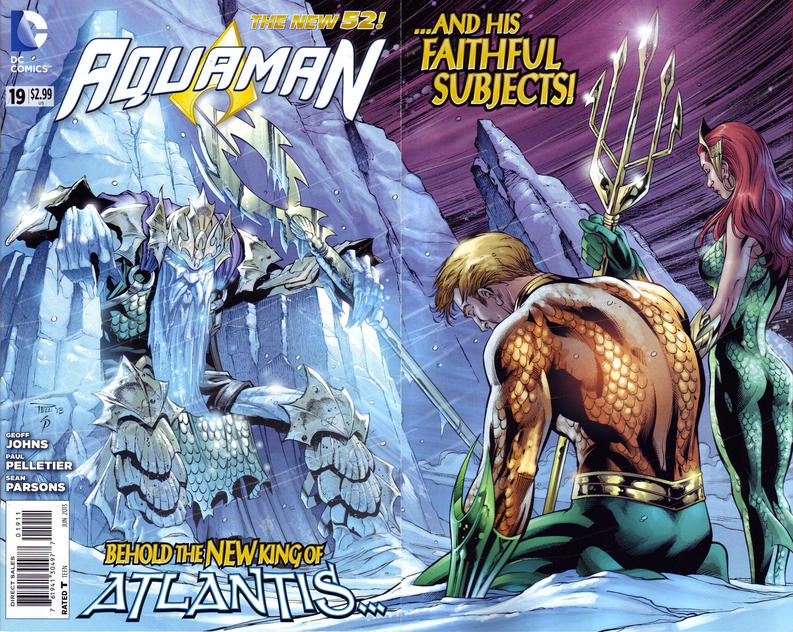 Cover for Aquaman (DC, 2011 series) #19 [Direct Sales]