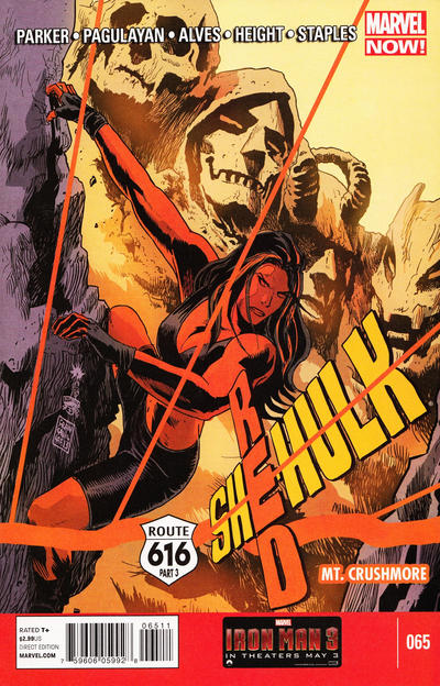 Cover for Red She-Hulk (Marvel, 2012 series) #65