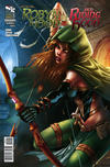Cover Thumbnail for Grimm Fairy Tales Presents Robyn Hood vs. Red Riding Hood (2013 series)  [Cover D - Giuseppe Cafaro Connecting Cover]