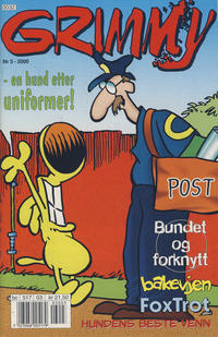 Cover Thumbnail for Grimmy (Bladkompaniet / Schibsted, 1999 series) #3/2000