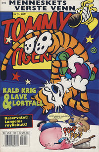 Cover Thumbnail for Tommy og Tigern (Bladkompaniet / Schibsted, 1989 series) #3/2001