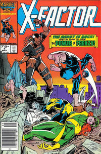 Cover Thumbnail for X-Factor (Marvel, 1986 series) #4 [Newsstand]