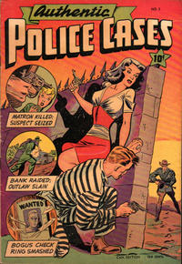 Cover Thumbnail for Authentic Police Cases (Publications Services Limited, 1948 series) #3