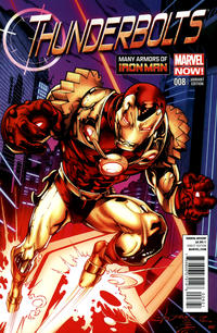 Cover Thumbnail for Thunderbolts (Marvel, 2013 series) #8 [Many Armors of Iron Man]