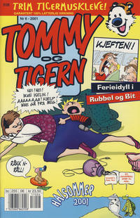 Cover for Tommy og Tigern (Bladkompaniet / Schibsted, 1989 series) #6/2001