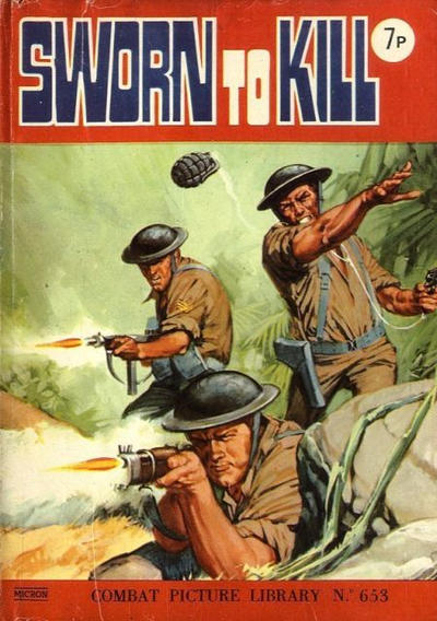 Cover for Combat Picture Library (Micron, 1960 series) #653