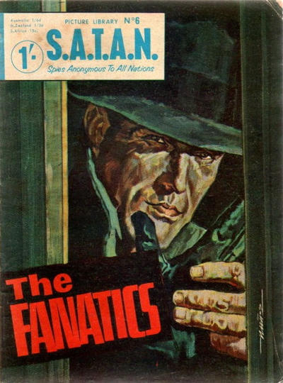Cover for S.A.T.A.N. Picture Library (Famepress, 1966 series) #6