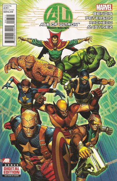 Cover for Age of Ultron (Marvel, 2013 series) #7