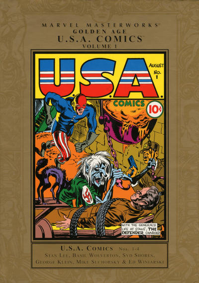 Cover for Marvel Masterworks: Golden Age U.S.A. Comics (Marvel, 2007 series) #1 [Regular Edition]