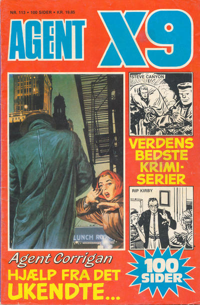 Cover for Agent X9 (Interpresse, 1976 series) #113
