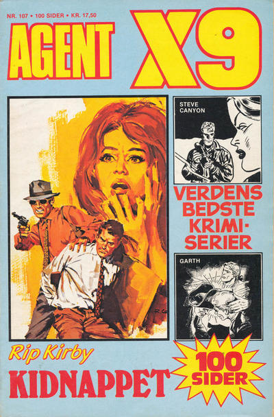 Cover for Agent X9 (Interpresse, 1976 series) #107