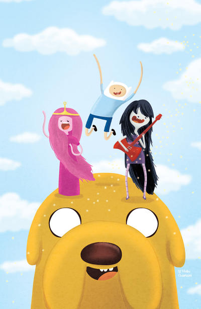 Cover for Adventure Time (Boom! Studios, 2012 series) #15 [Cover C by Nidhi Chanani]