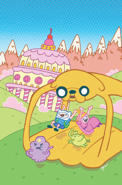 Cover for Adventure Time (Boom! Studios, 2012 series) #15 [Awesome Con Exclusive Cover by Mark Mariano]