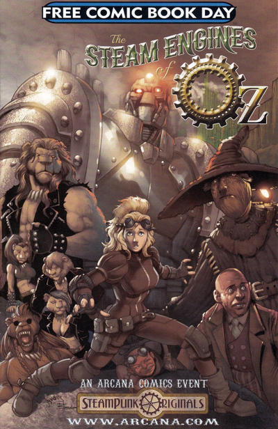 Cover for Arcana Studio Presents The Steam Engines of Oz (Arcana, 2013 series) #1