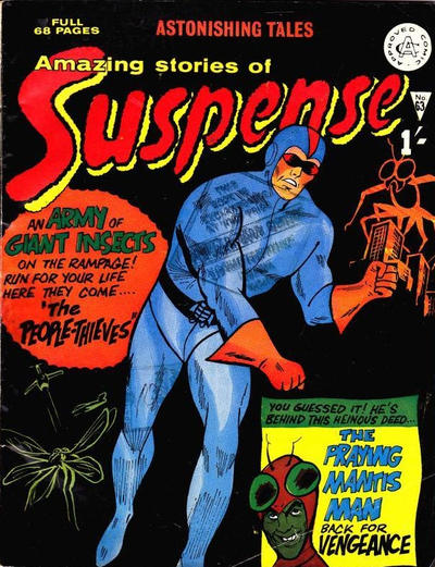Cover for Amazing Stories of Suspense (Alan Class, 1963 series) #63