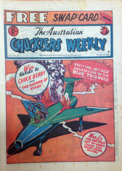 Cover for Chucklers' Weekly (Consolidated Press, 1954 series) #v6#42