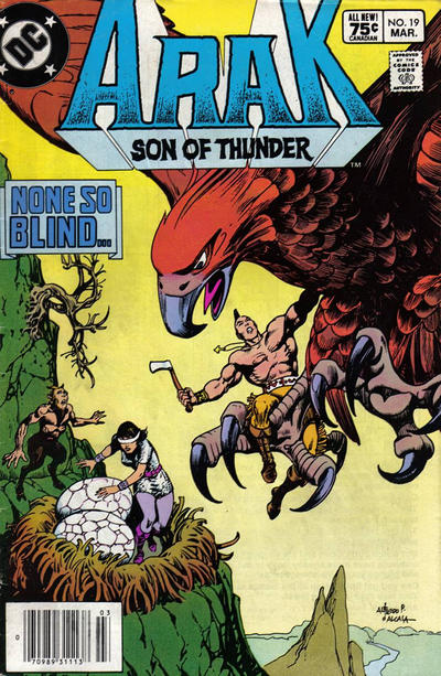 Cover for Arak / Son of Thunder (DC, 1981 series) #19 [Canadian]