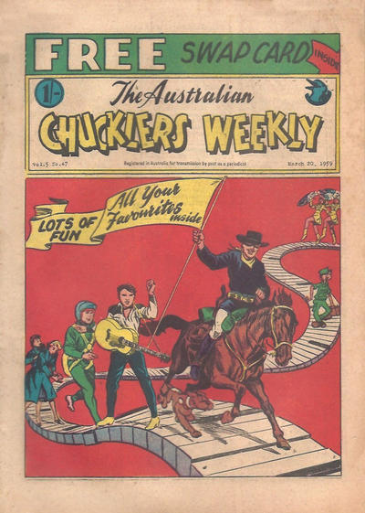 Cover for Chucklers' Weekly (Consolidated Press, 1954 series) #v5#47