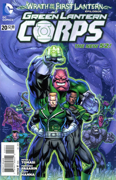 Cover for Green Lantern Corps (DC, 2011 series) #20