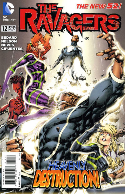 Cover for The Ravagers (DC, 2012 series) #12