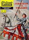 Cover for Illustrerade klassiker (Illustrerade klassiker, 1956 series) #11 [HBN 16] (1:a upplagan) - Jungfrun av Orleans