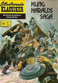 Cover Thumbnail for Illustrerade klassiker (Williams Förlags AB, 1965 series) #220 - Kung Haralds saga