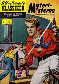 Cover Thumbnail for Illustrerade klassiker (Illustrerade klassiker, 1956 series) #61 - Myteristerna