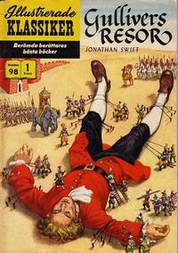 Cover Thumbnail for Illustrerade klassiker (Illustrerade klassiker, 1956 series) #98 - Gullivers resor